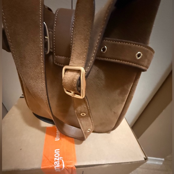 Coach Suede Sienna Hadley Crossbody - Picture 9 of 15